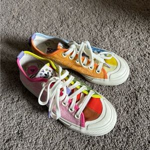 Colorful adidas sneakers